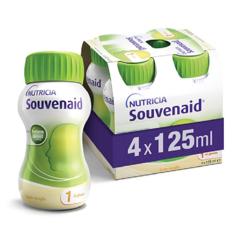 SOUVENAID VAN CLUSTER 4X125ML