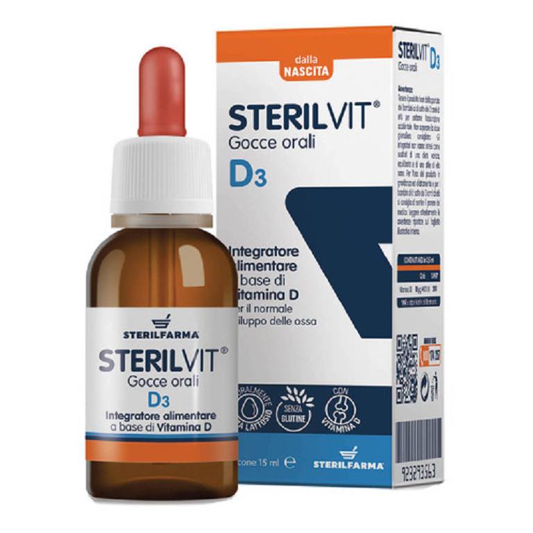 STERILVIT D3 GOCCE 15ML